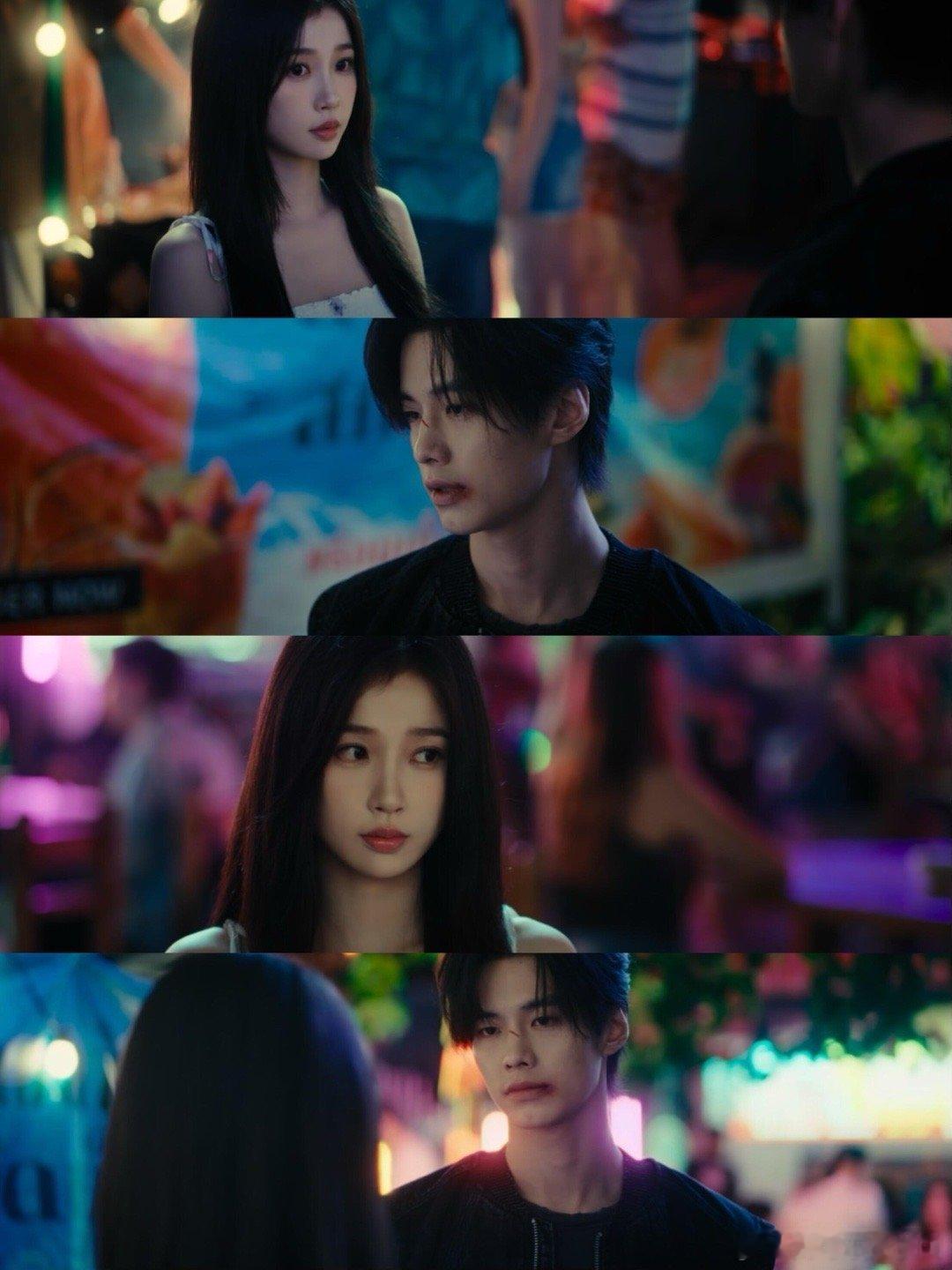 内娱现偶终于开窍了内娱现偶终于开了窍，《双轨》的光影美学我能吹爆，姜暮靳朝同框像