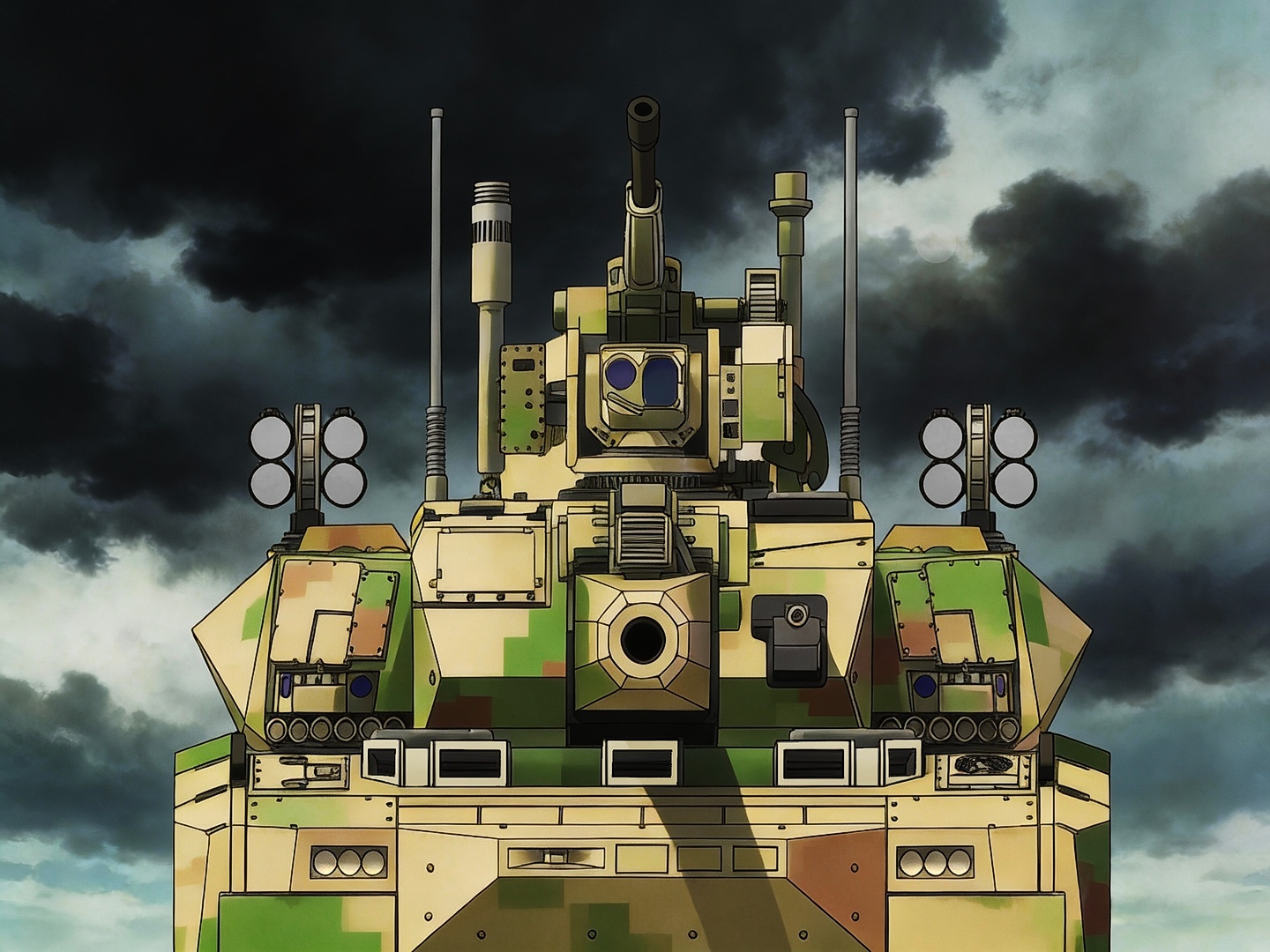 来自离谱的坦克的凝视