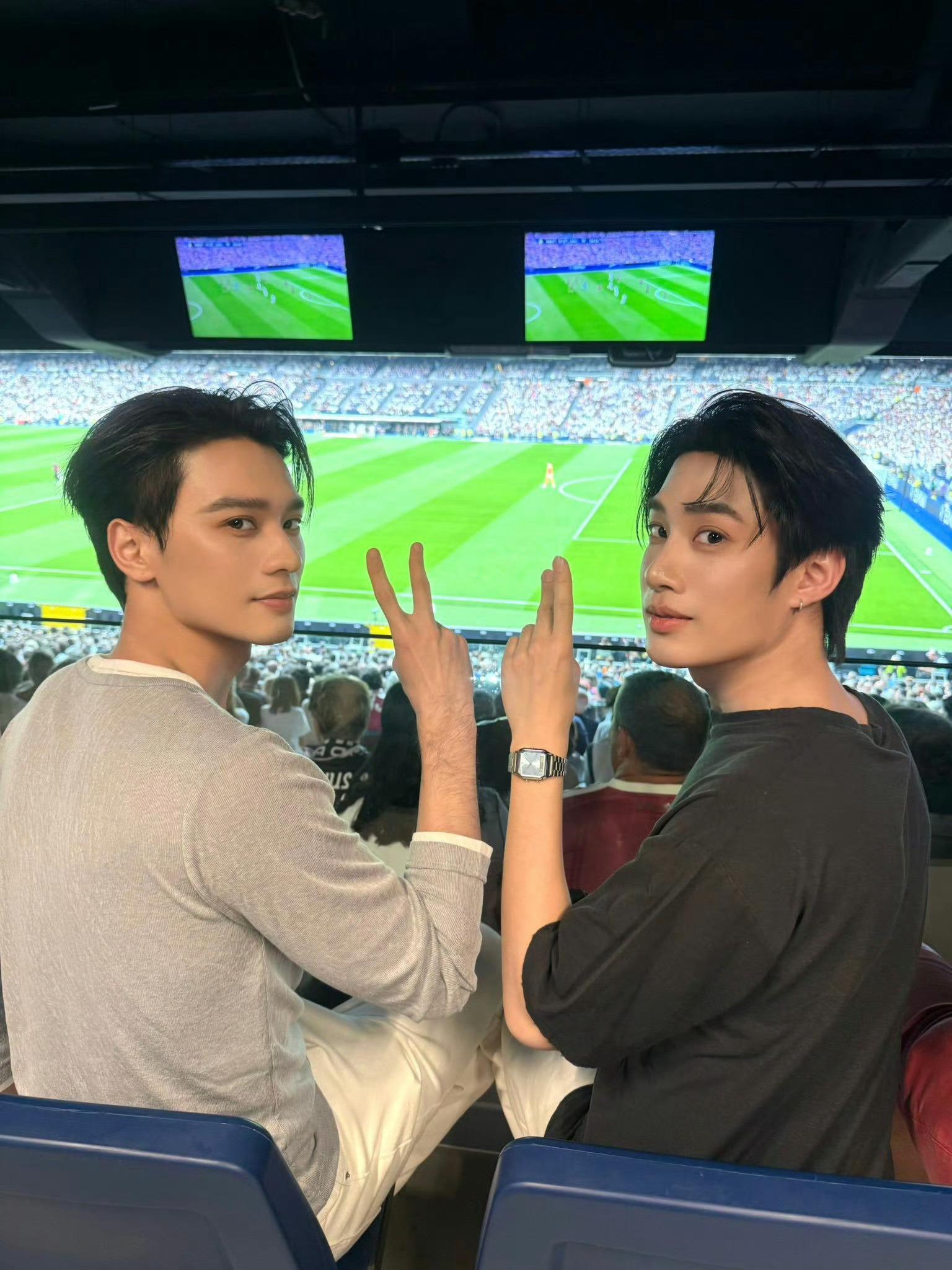 足球小子看球去了⚽️ ​​​