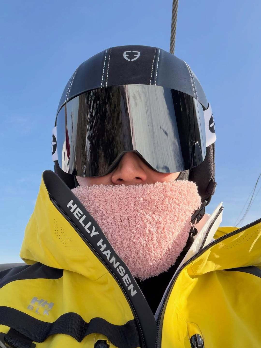 “CB百蓝_。260214崔始源 IG更新：应该是本季最后一次滑雪了.  It 