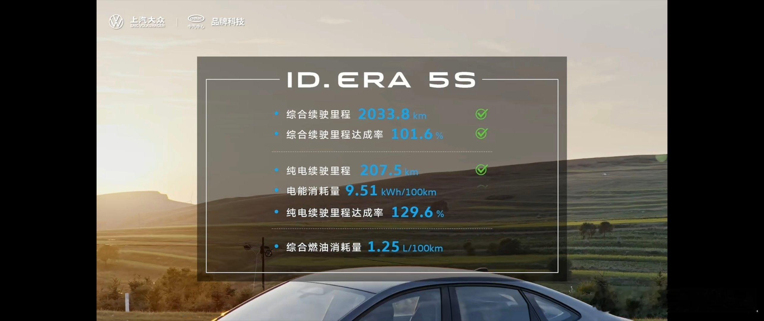大众ID.ERA 5S这款中型插混家轿一共四个版本，预售价11.99‑14.99