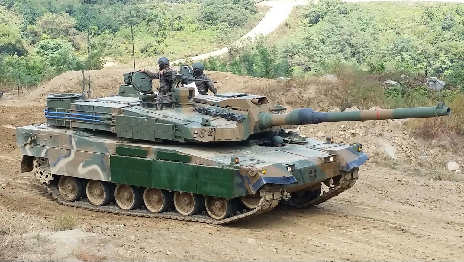 每天认识一件兵器 韩国K2主战坦克K2主战坦克是韩国研制的新一代主战坦克，从19