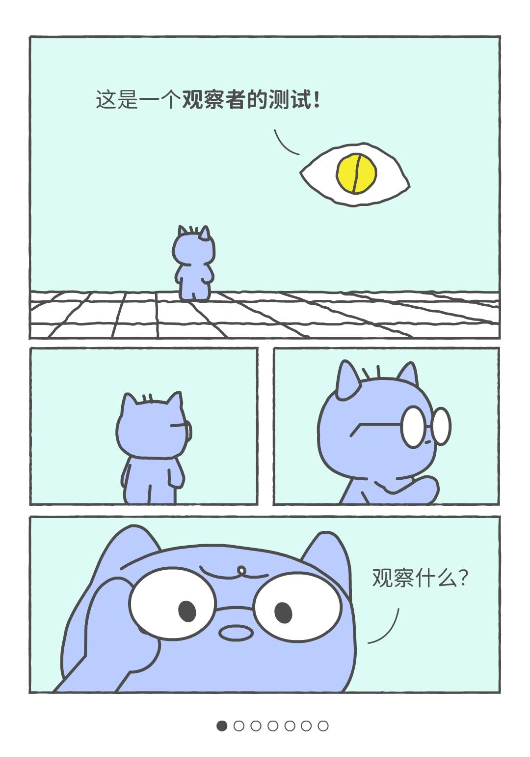 自信之眼-观察者的测试。