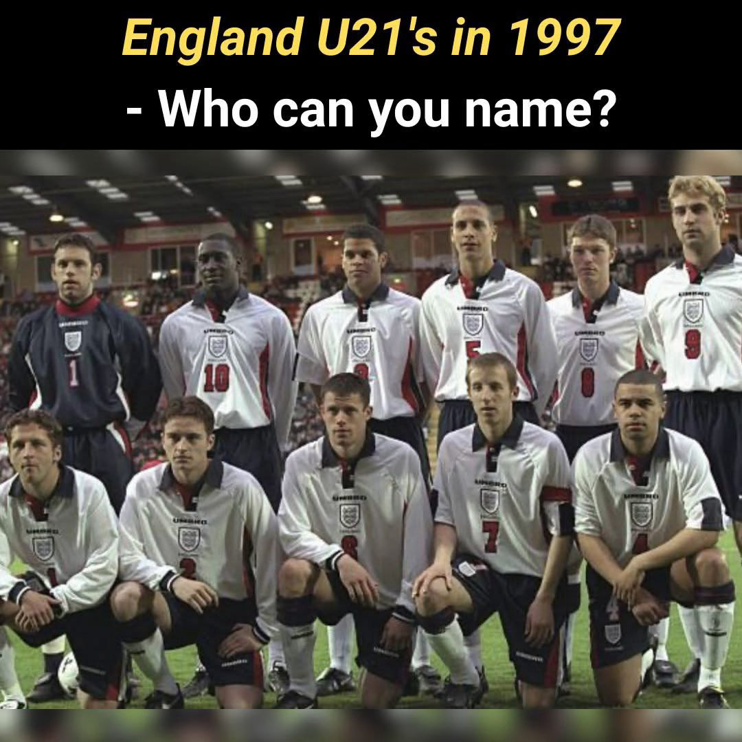 經典回眸- 1997年4月29號 國際足球熱身賽 英格蘭u21🏴󠁧󠁢󠁥?