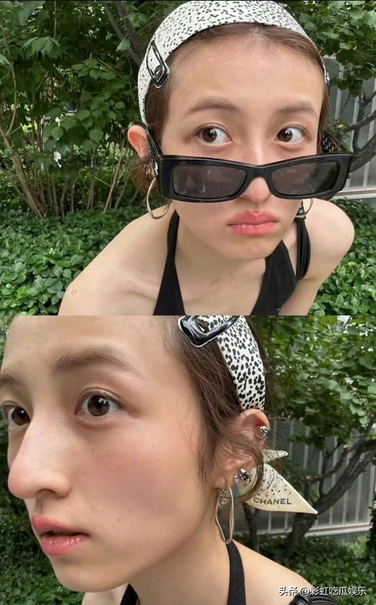 张子枫怎么瘦成这样了？像小孩身材偷穿大人衣服，皮包骨完全失去了邻家妹妹时期的辨识