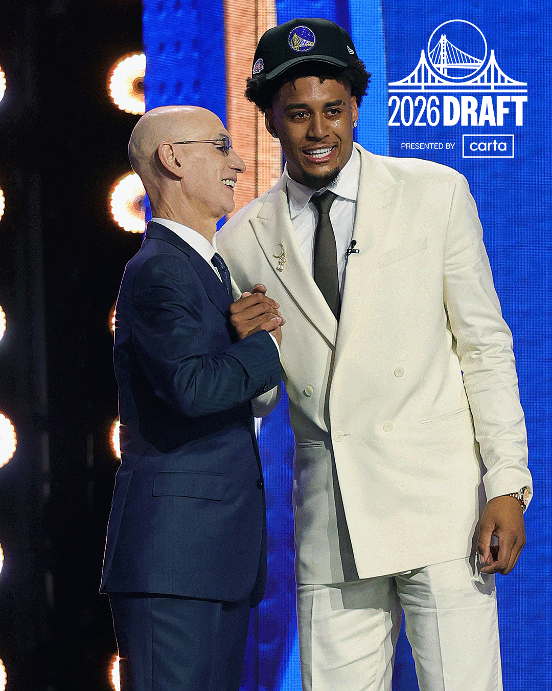 📸2026NBA选秀大会金州勇士