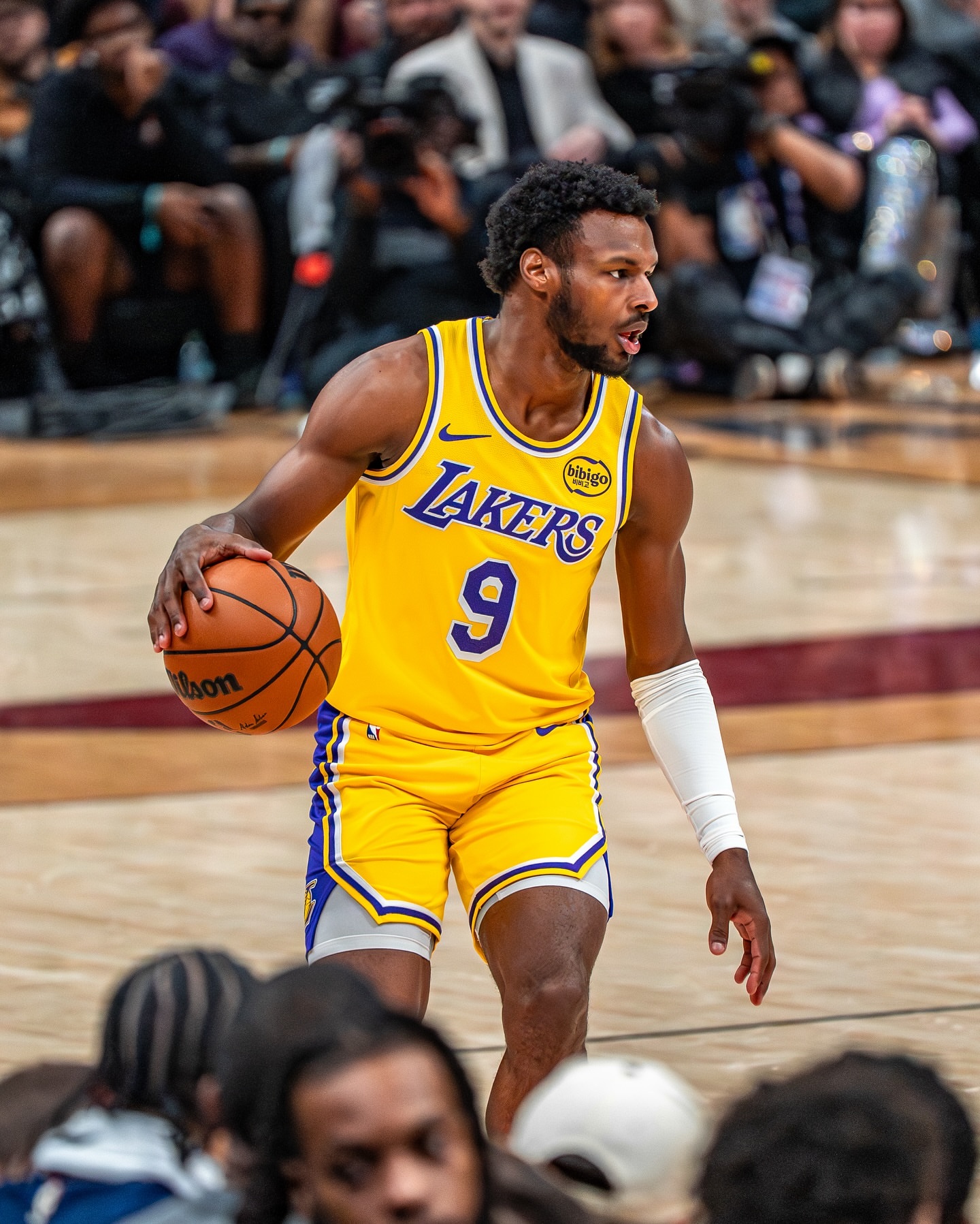 Lakers at Cavs 📸湖人国度洛杉矶湖人