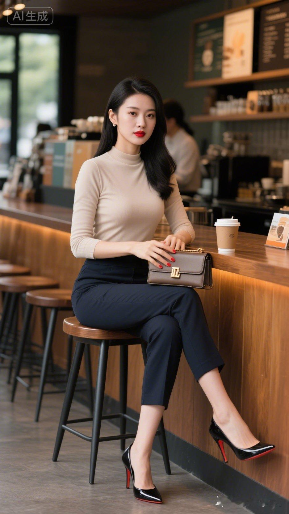 都市女郎咖啡馆穿搭指南，优雅气质尽显！
