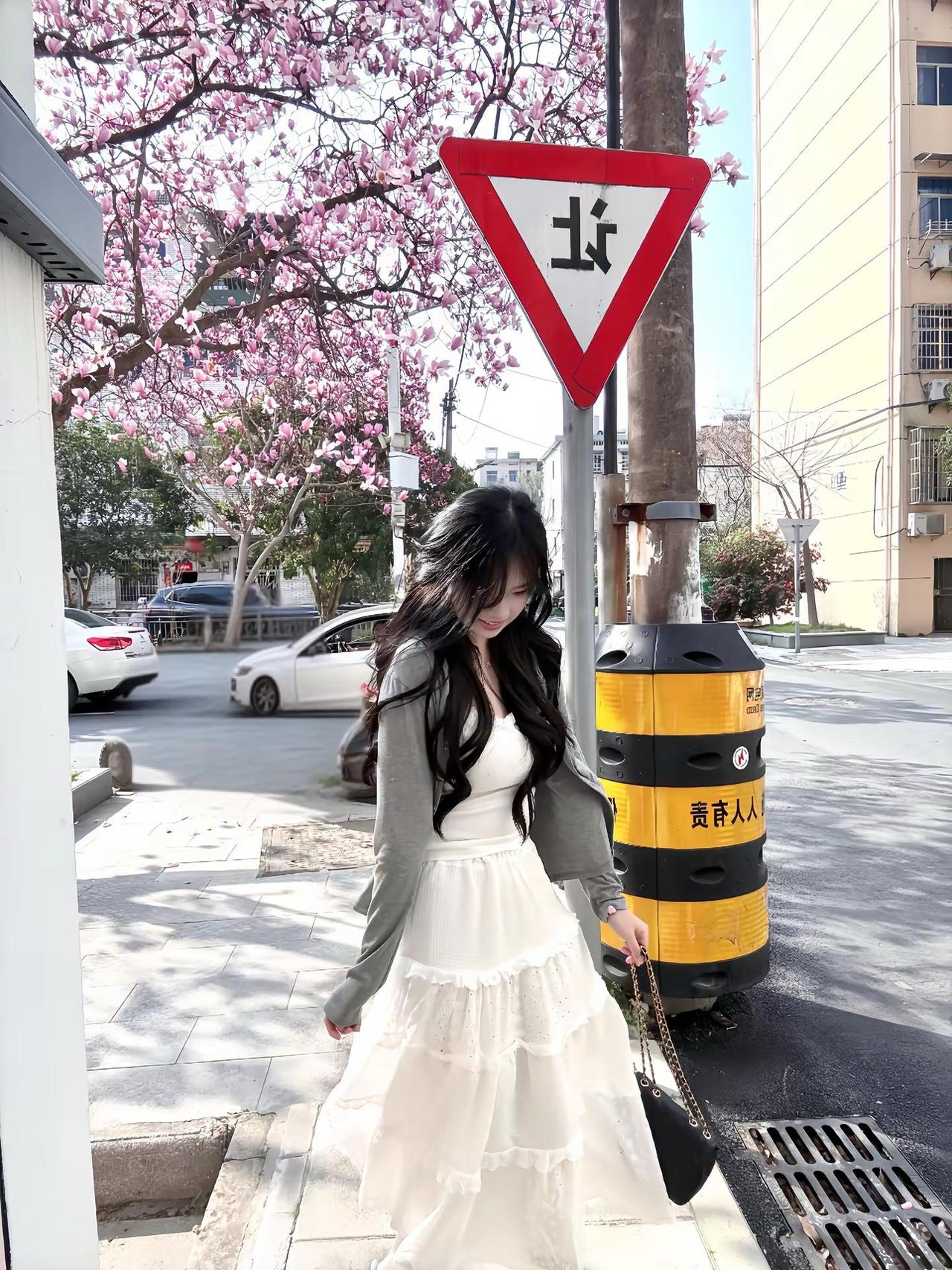 春天驱逐的湖泊 是你脸颊的温热春天 韩系