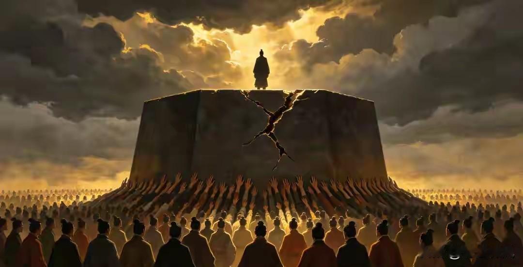 人间镜鉴：凭万民托举身居高处，耗尽民心终究万事成空。
 
翻遍二十四史，这样的教