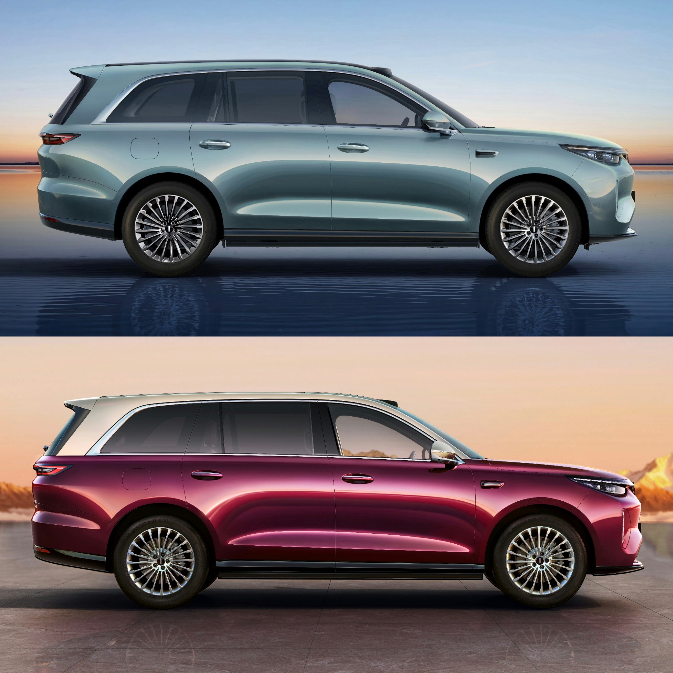 魏牌V9X还分长轴版和短轴版长轴版3150mm，这个短轴版是3050mm、和蓝山