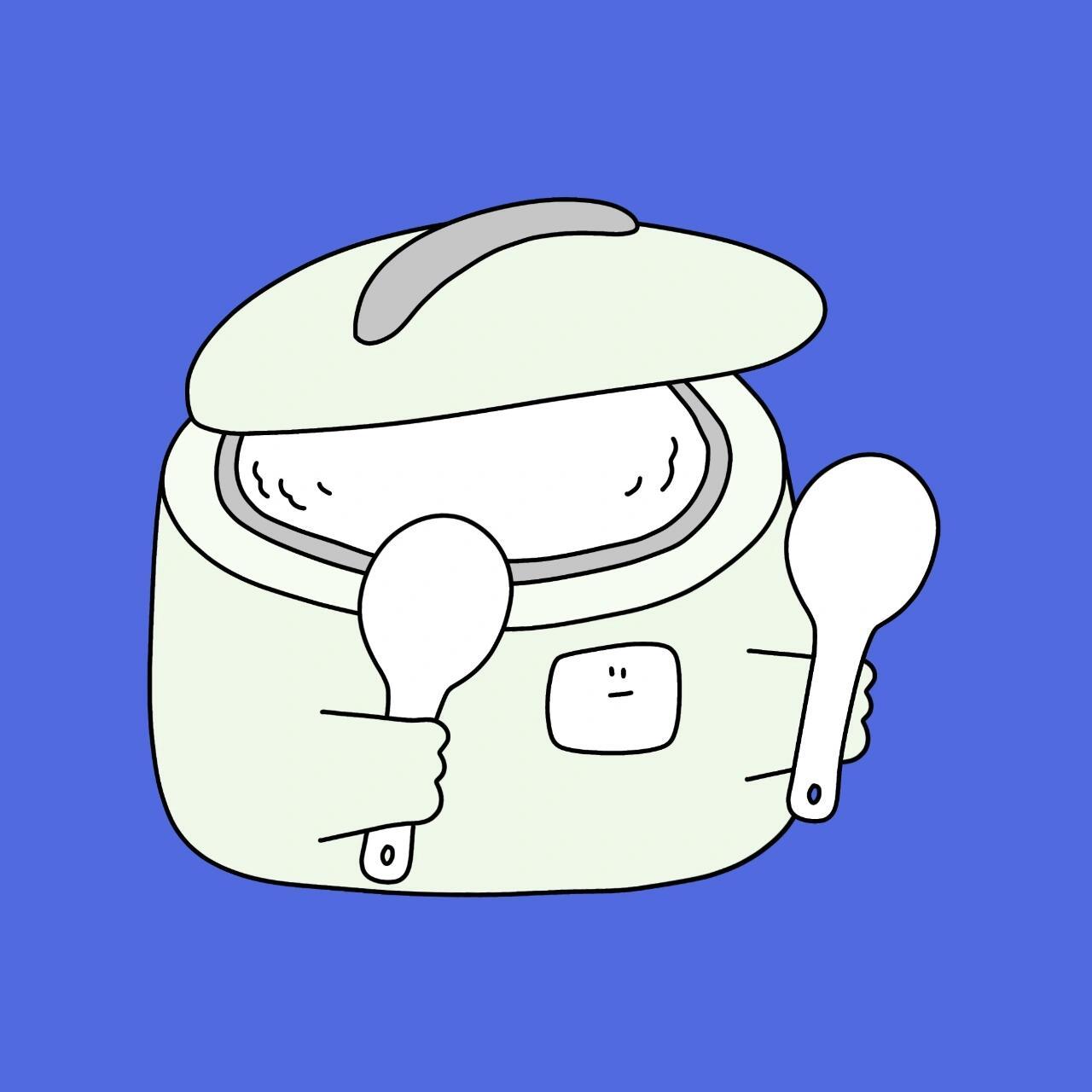 外卖点的米饭居然是电饭煲装来的厨娘本人今日被七鲜小厨的活动狠狠种草！点份外卖而已