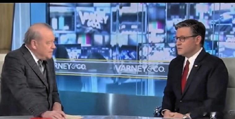 主持人:“你每天工作18个小时吗？”

美国议长迈克·约翰逊:“不止，比这更多，