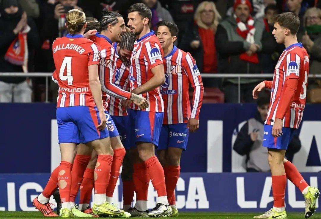 4-3！神剧情：连追3球+补时绝杀，西蒙尼神了：疯狂9连胜 