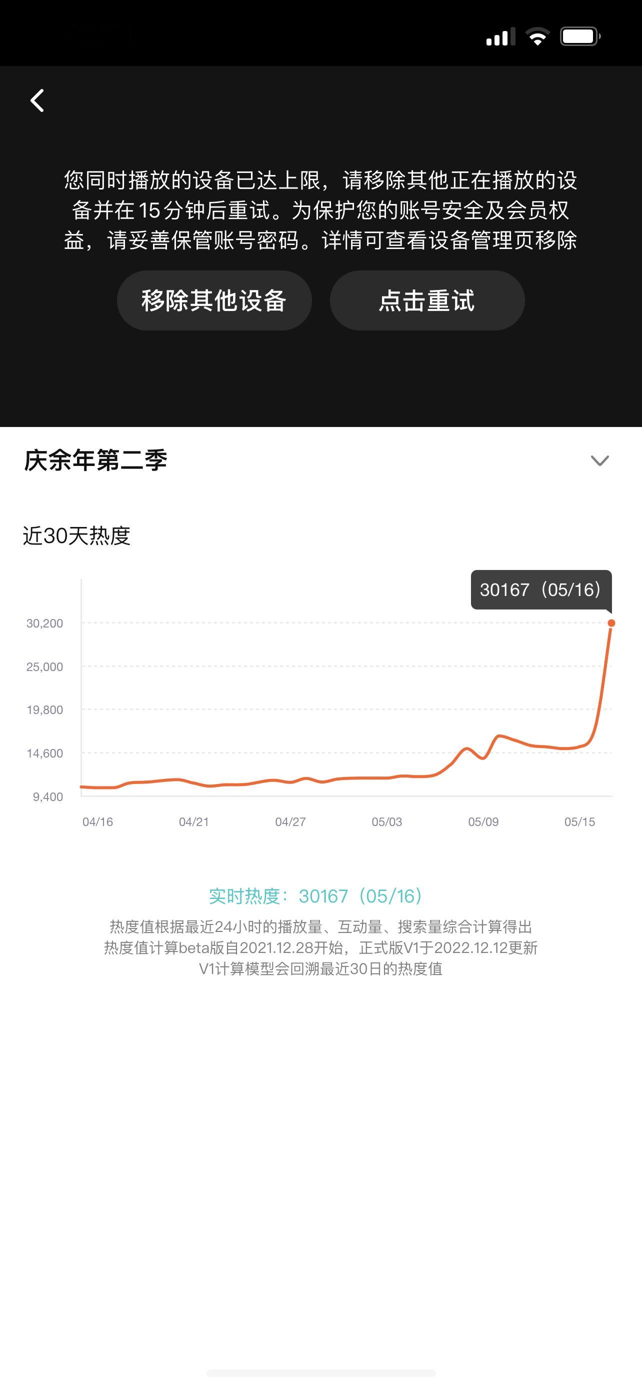 庆余年2开播一个小时热度破三万 还了承包热搜榜 不是一般的🐂 #庆余年 剧王#