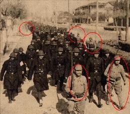 1937年，南京郊外2000多名中国警察，被6个日本兵押往南京城郊屠杀！有人曾说
