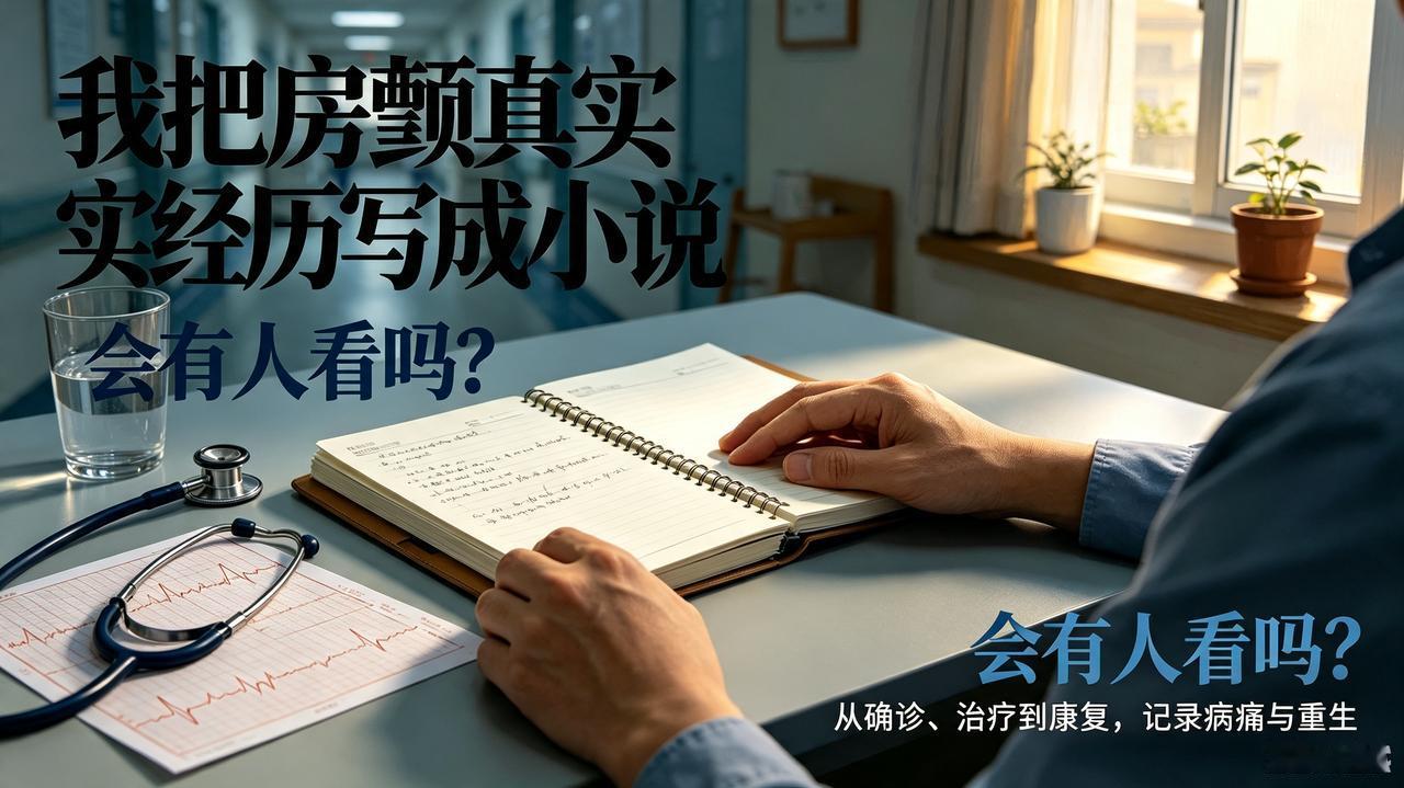 我想把房颤真实经历写成小说，会有人看吗？
 
人到中年，一场房颤，给我的人生按下