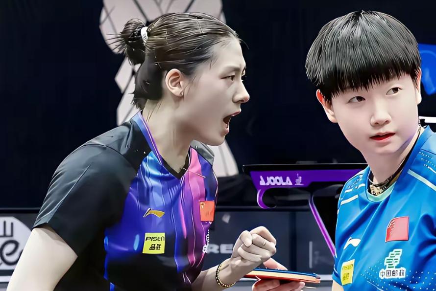 太精彩了！1-1，中国德比战激烈对轰：小将陈熠1-1战平世界冠军陈幸同。2025