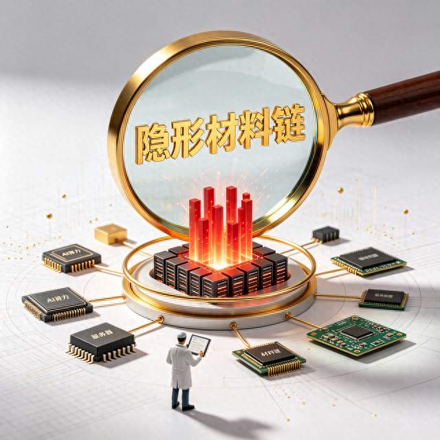 AI算力大爆发！别只盯着服务器，这条“隐形材料链”正在悄悄突围