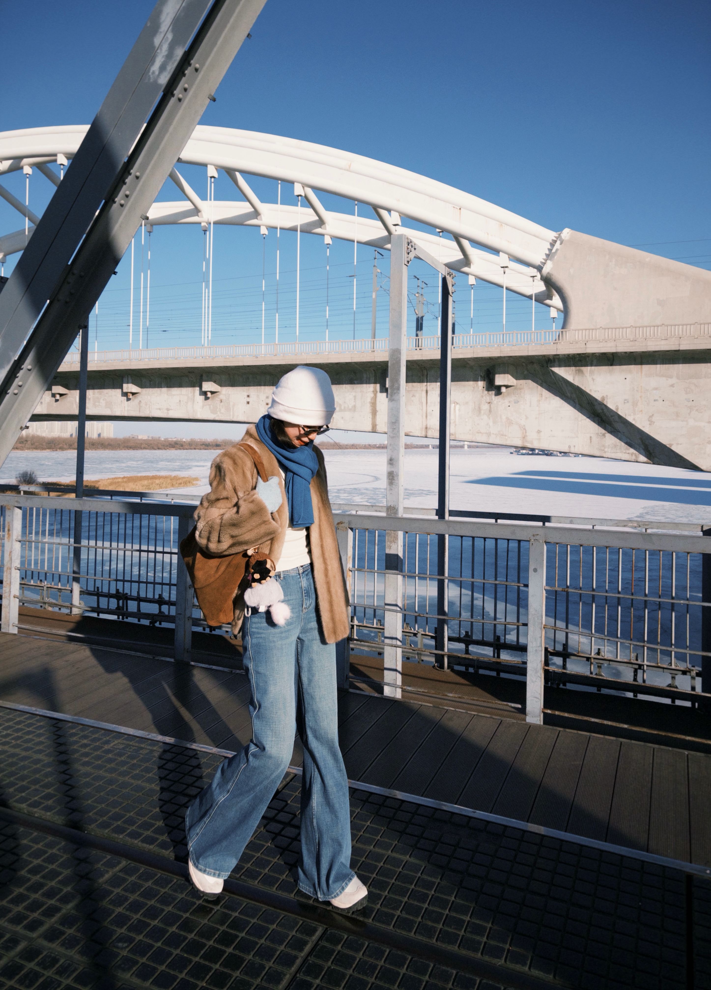 体感温度-23°C🥶今天穿什么 哈尔滨·哈尔滨中央大街