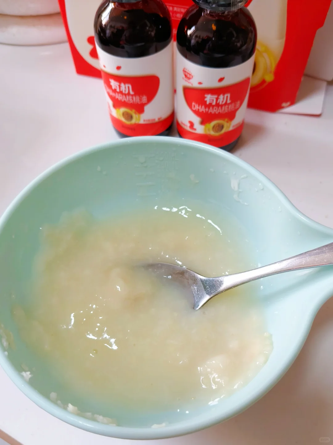 八个月的辅食里➕了几滴油？