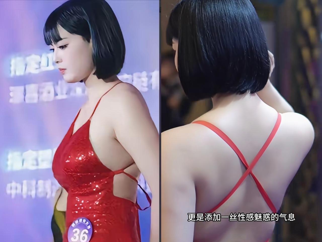 深圳刚办完一场国际模特选美比赛，
有个36号选手，没拿到名次，却成了热点。

明