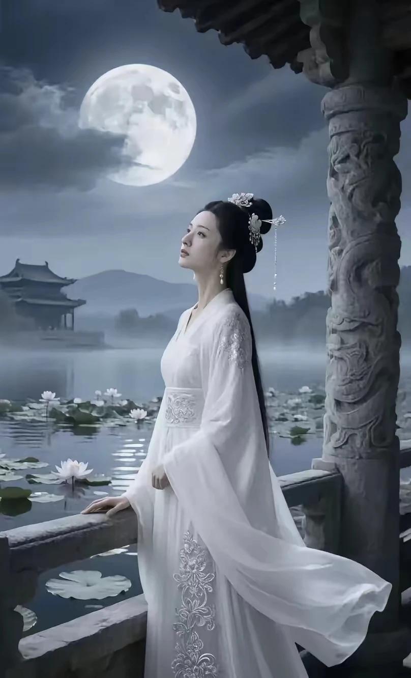 一念相思万种孤
晚风敲户影相扶
人间多少团圆月
海角天涯同此时。