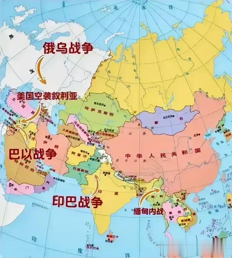 现在俄乌冲突、印巴冲突、巴以冲突以及缅甸内战正在进行。那么，接下来会是哪里？
1
