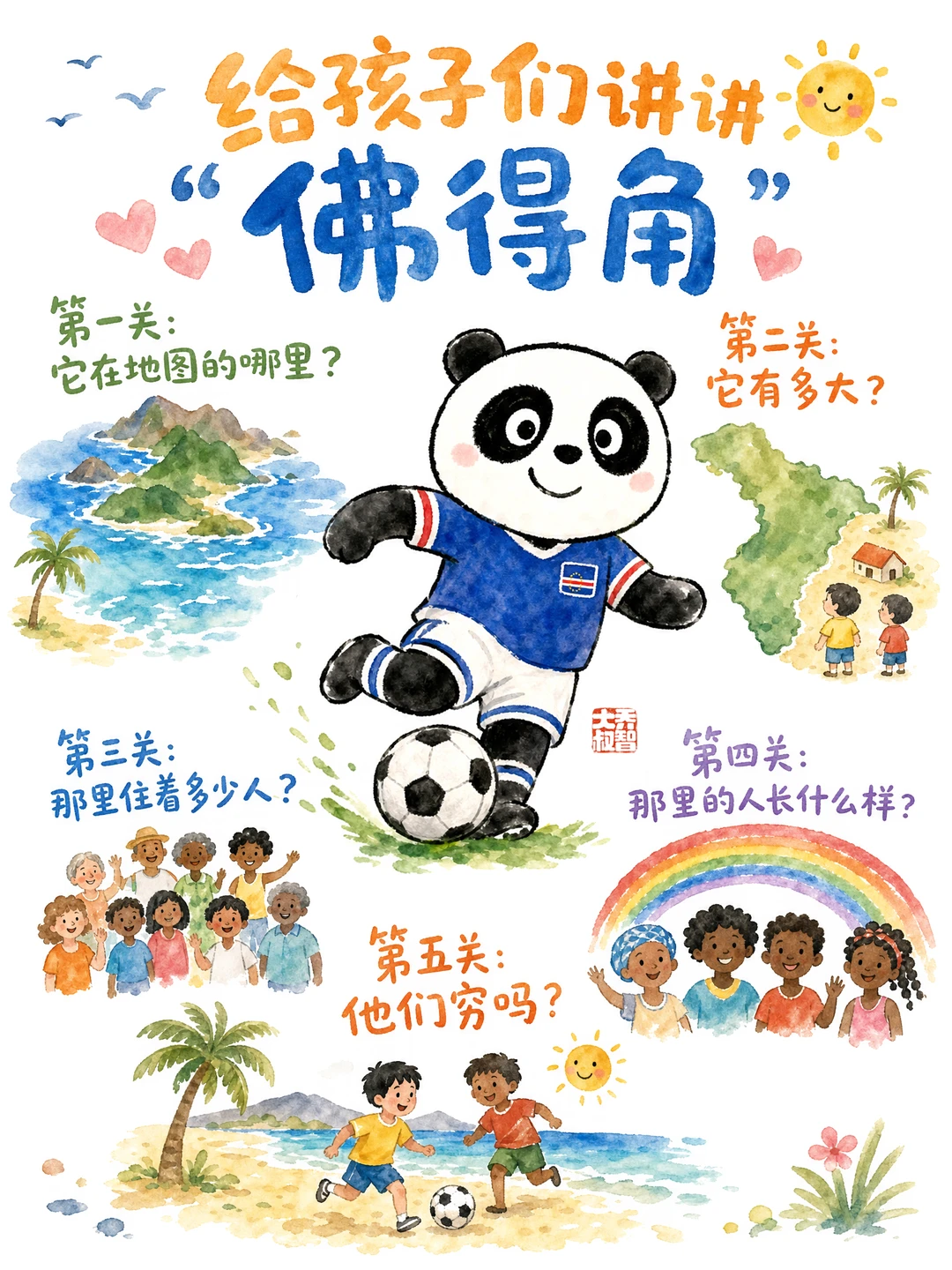 给孩子们讲讲“佛得角”，2026世界杯最大黑马