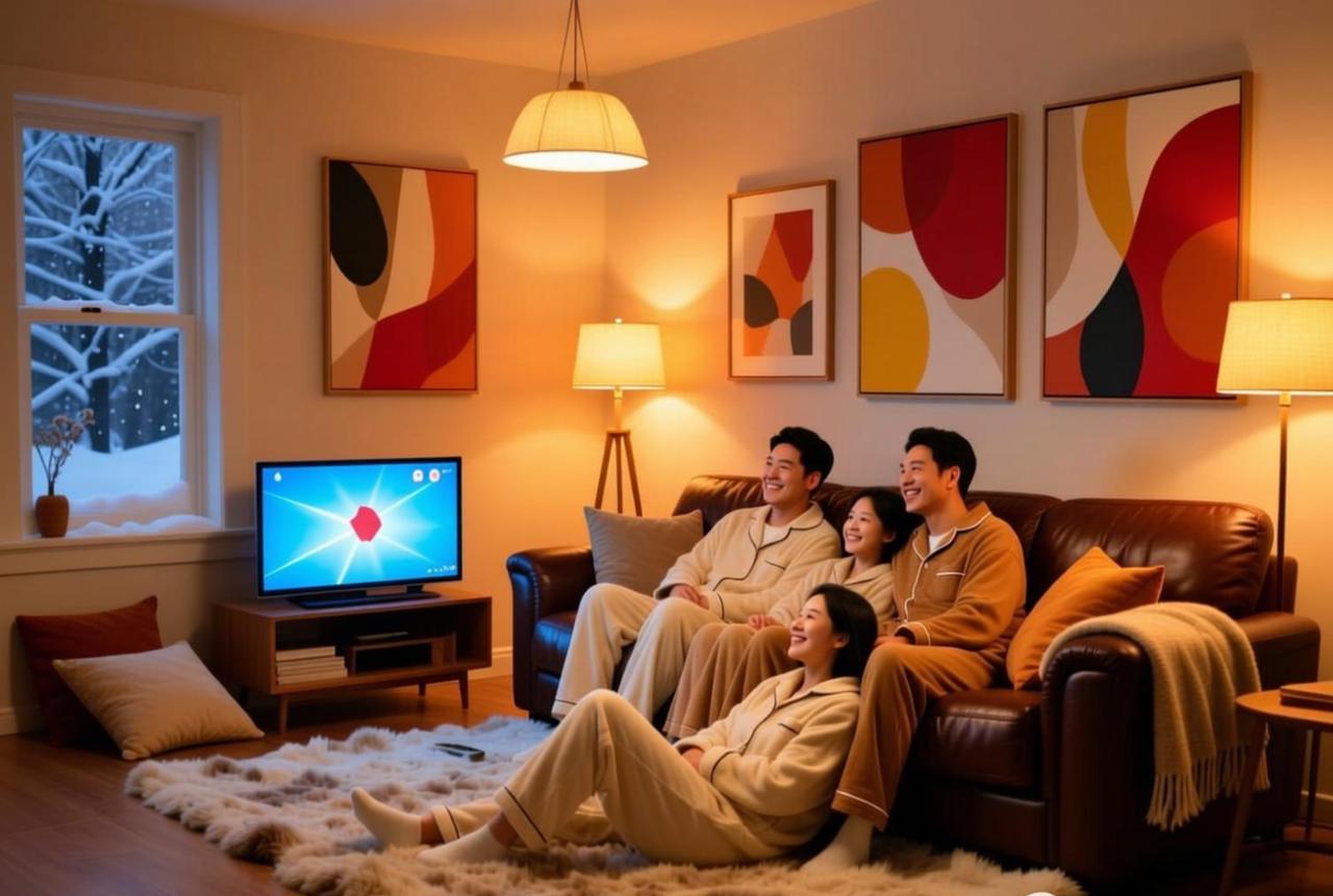 在寒冷的冬天，家不仅仅是一个物理空间，更是：
情感的寄托
温暖的源泉
安全的堡垒