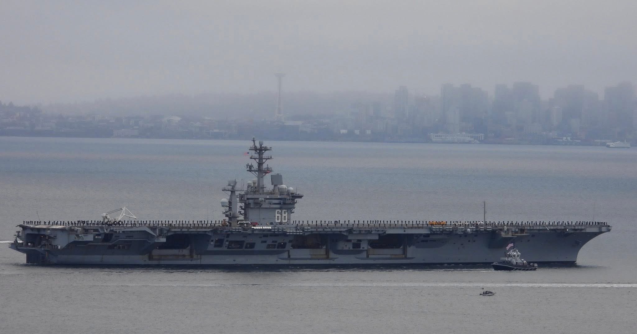 “尼米兹”号航母退役时间推迟至2027年2026年3月14日，美国《防务快讯》(