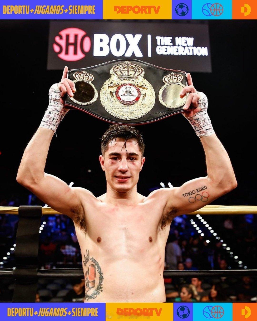 阿根廷又迎来一位世界拳坛🥇 新冠军 🥇🥊 米尔科·库埃略在两回合淘汰墨西哥