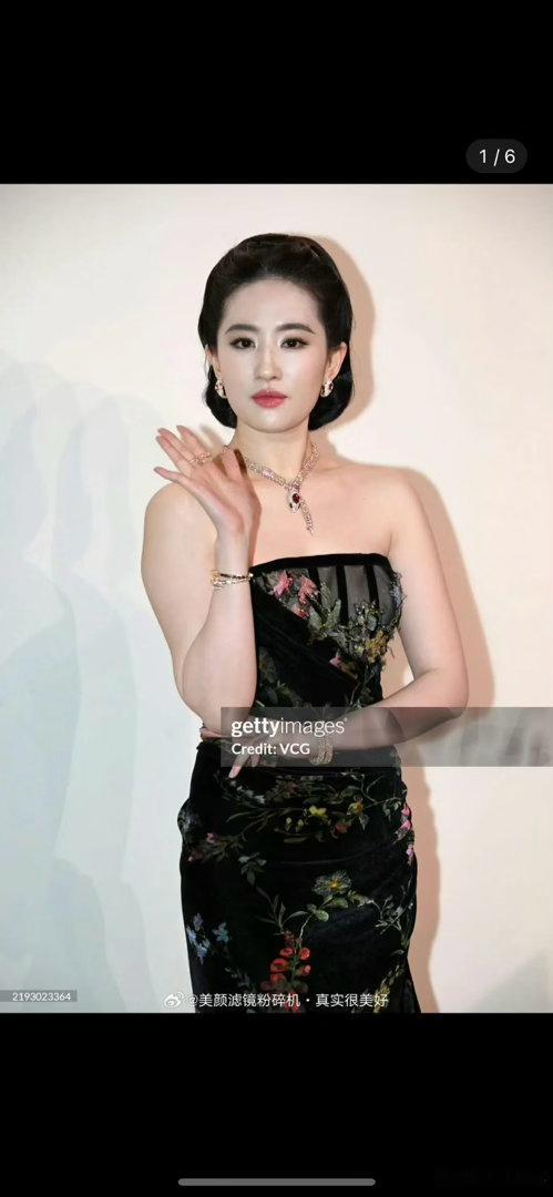 刘亦菲的颜值你能get到吗 