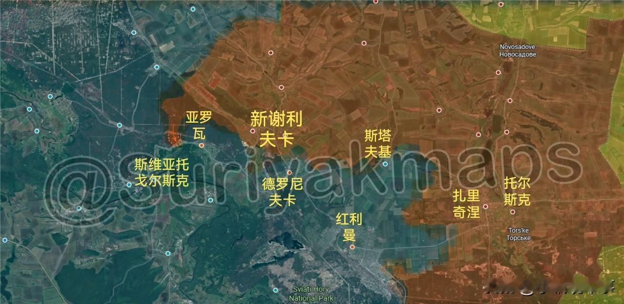 12月10日俄乌最新战报：

1.顿涅茨克州北部前线：
过去六天里，俄军开始对亚