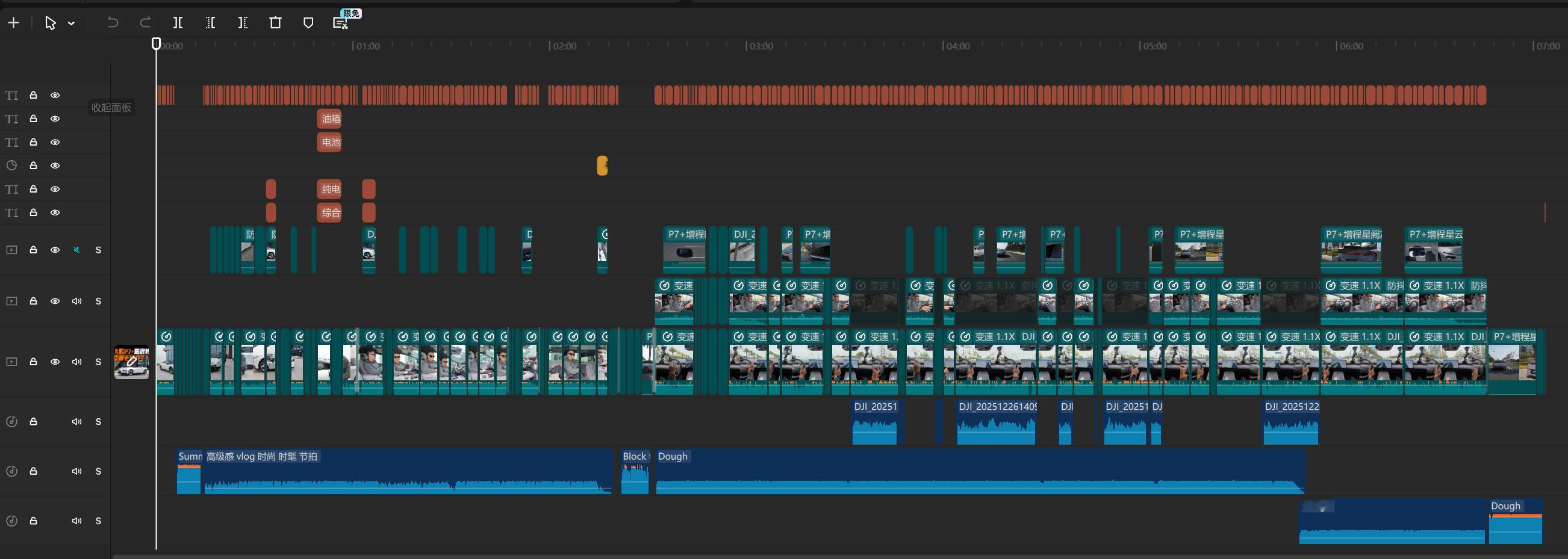 有时候，自己剪辑一下视频，会复盘当时的内容规划和内容可看性。是的，偶尔我自己也会