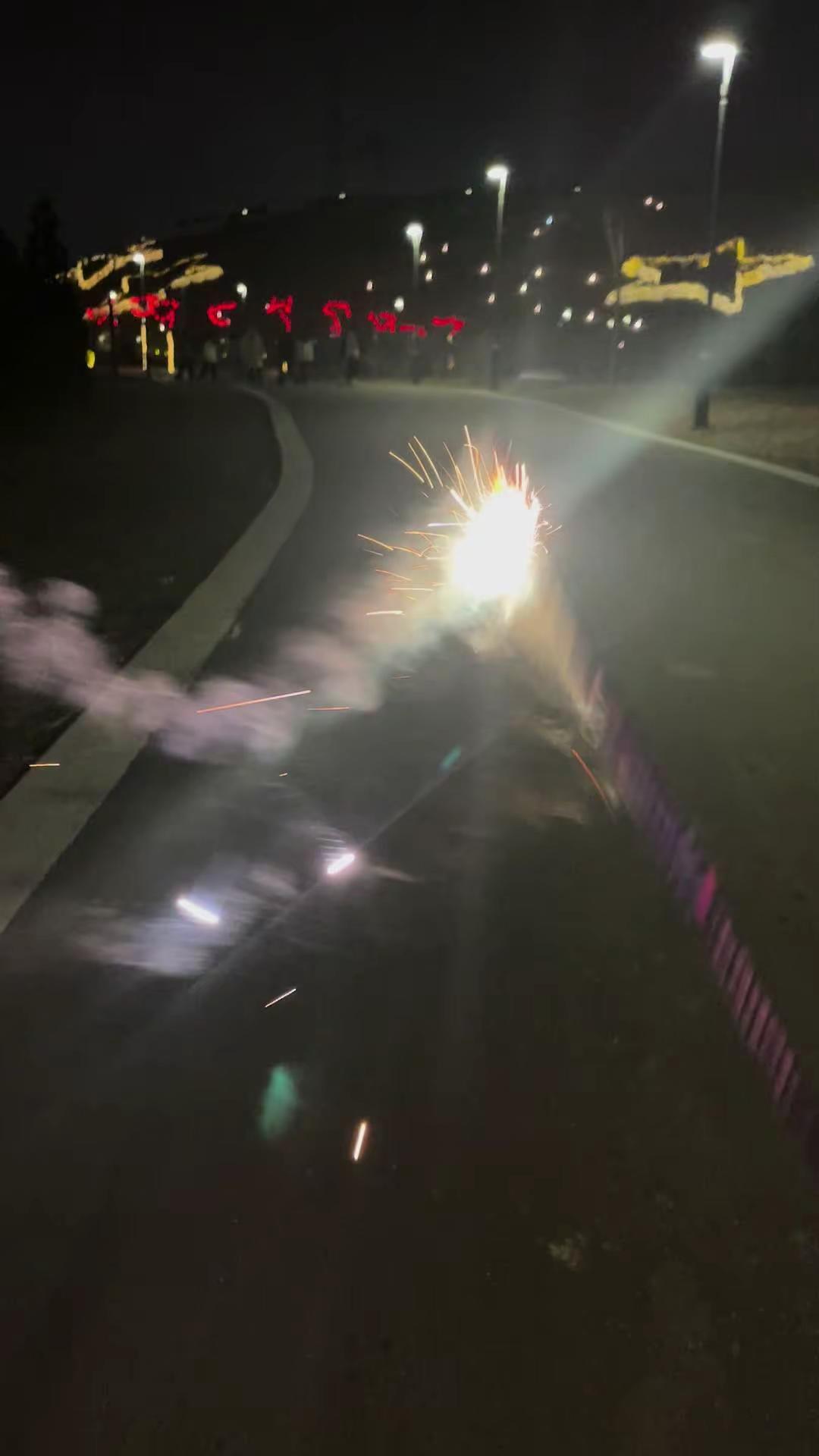 借这漫天绚烂，敬岁月悠长，愿时光慢些走，祝父母平安喜乐，福寿绵长！