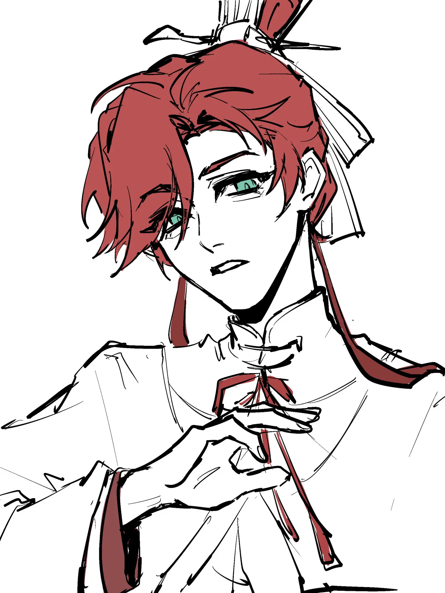 忧郁少年在江东。