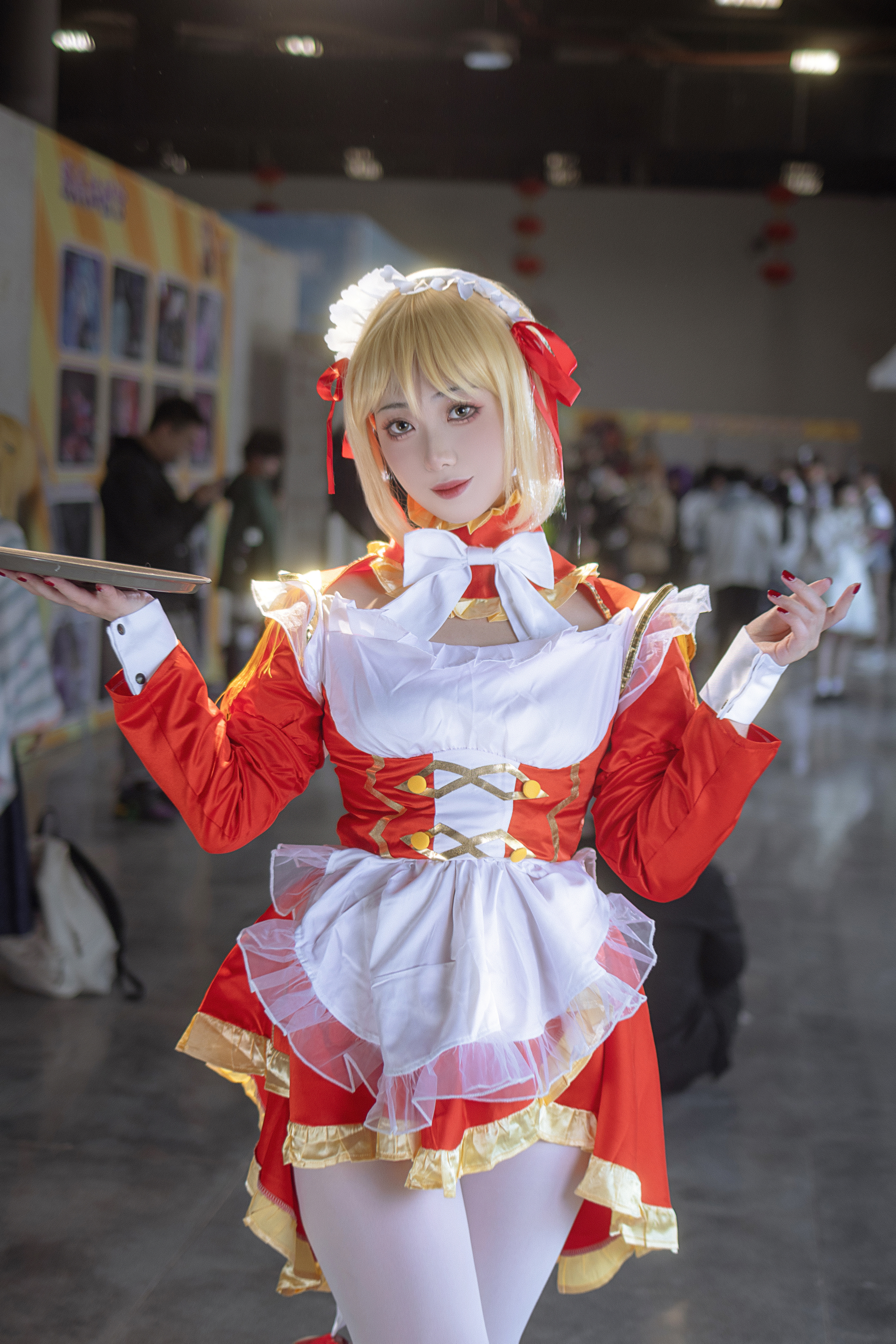 #COS[超话]# 圣诞就该看尼禄女仆出镜 本人角色 尼禄 克劳狄乌斯出处 fg
