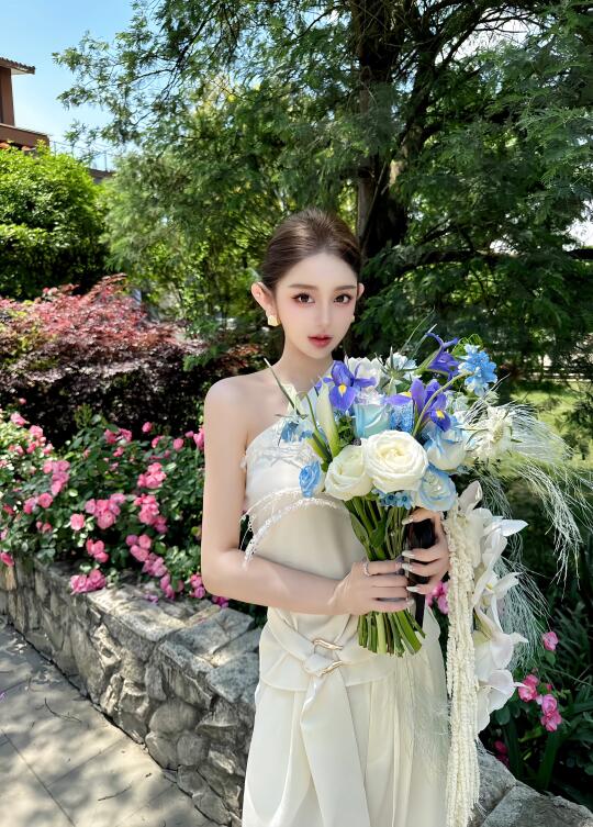 有幸被偏爱收到姐妹点名专送的手捧花💐