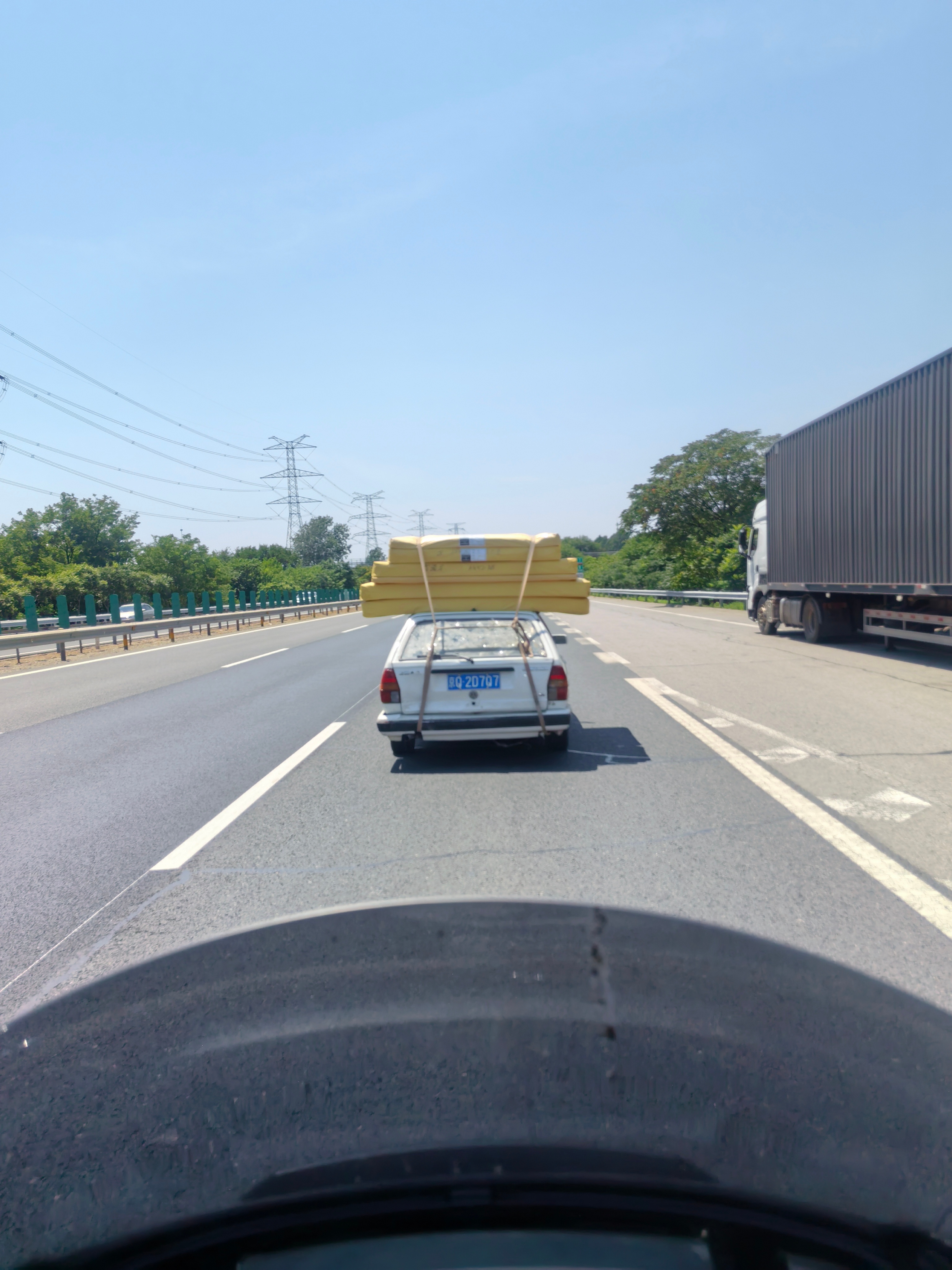 车若初见这样跑高速安全吗