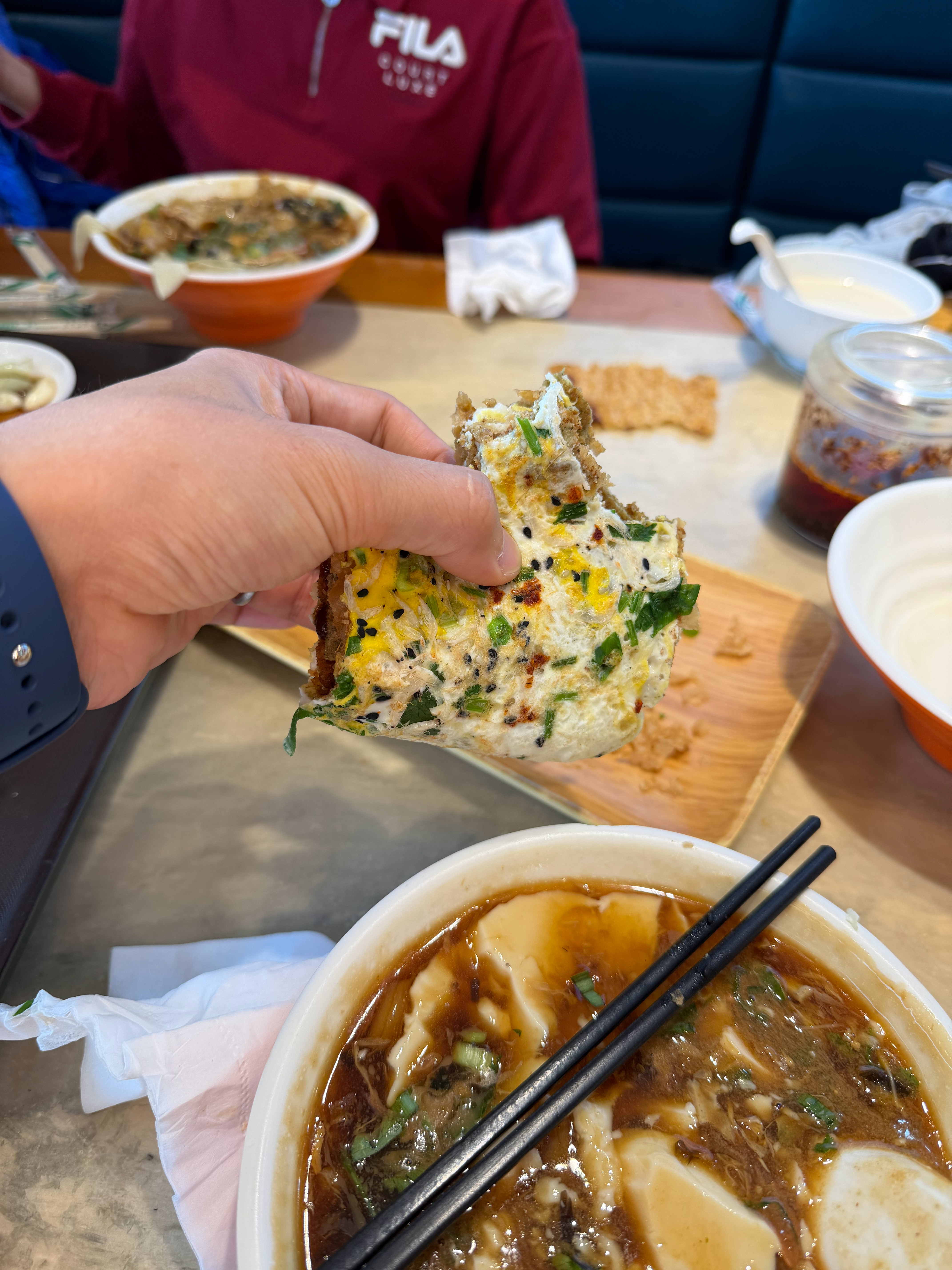 2026的第一顿饭选择天津特色“煎饼🥞” 天津