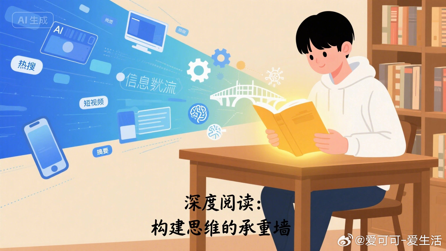 AI时代信息触手可及，大学生为何仍需深度阅读？• AI让答案秒出，却无法替代提出
