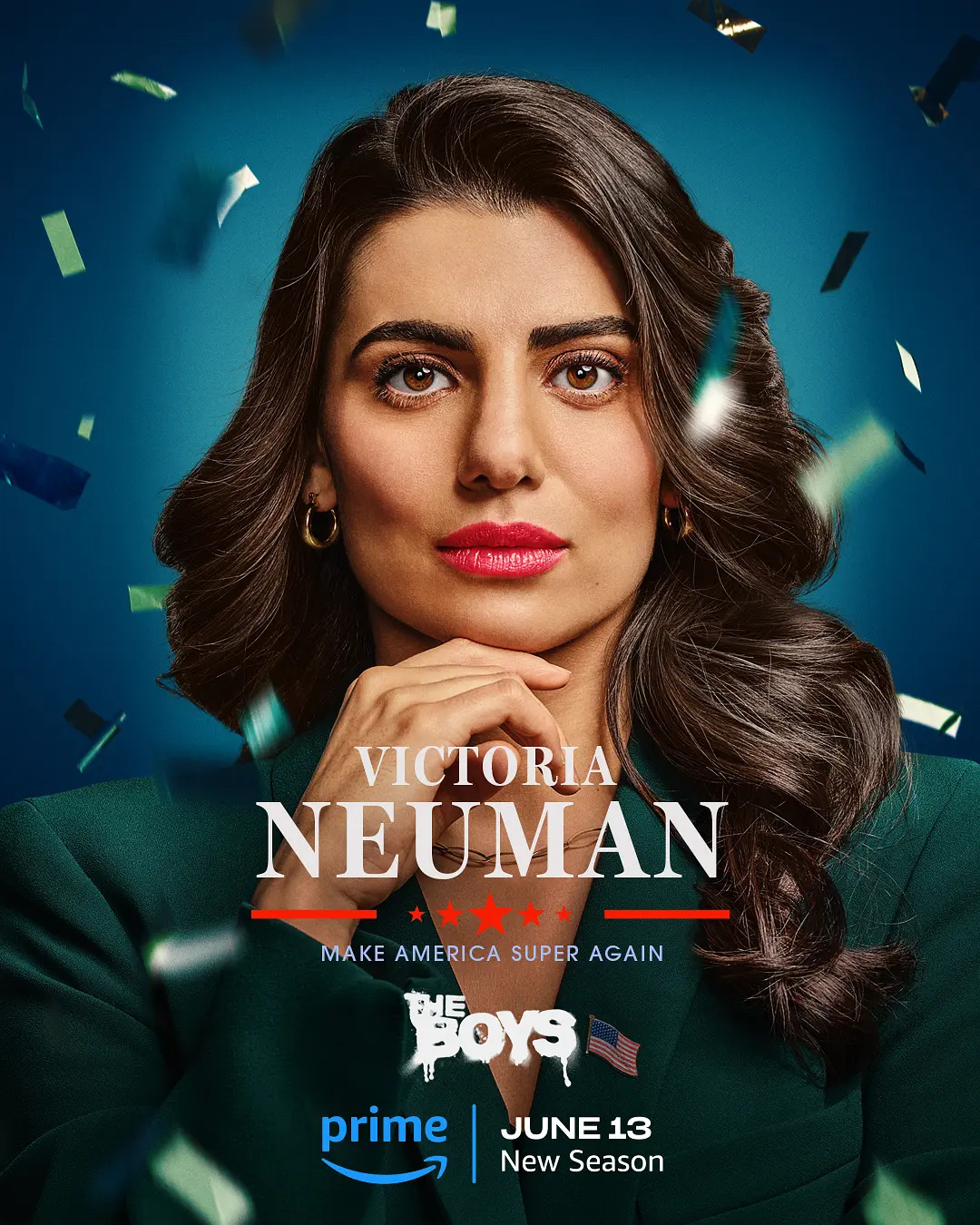 #美国大选# 恐已被《黑袍纠察队》剧透大选结果 ​​​