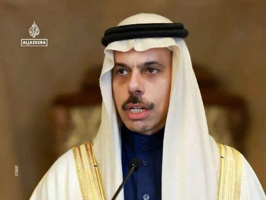 3月19日，沙特外交大臣费萨尔亲王发表强硬讲话，将伊朗袭击能源设施的行为定性为“