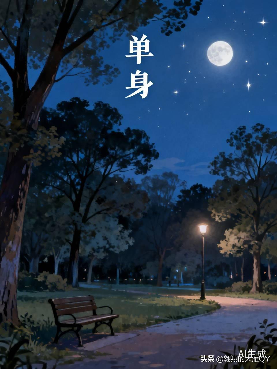 分享一首贾浅浅的诗，
《单身》
傍晚在公园里散步，
前面的美女放了个屁。
声音不
