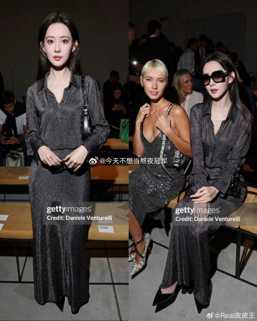本此时装周女明星G社生图大合集这些选图都还算蛮客观的，没有vcg视觉中国的特供生