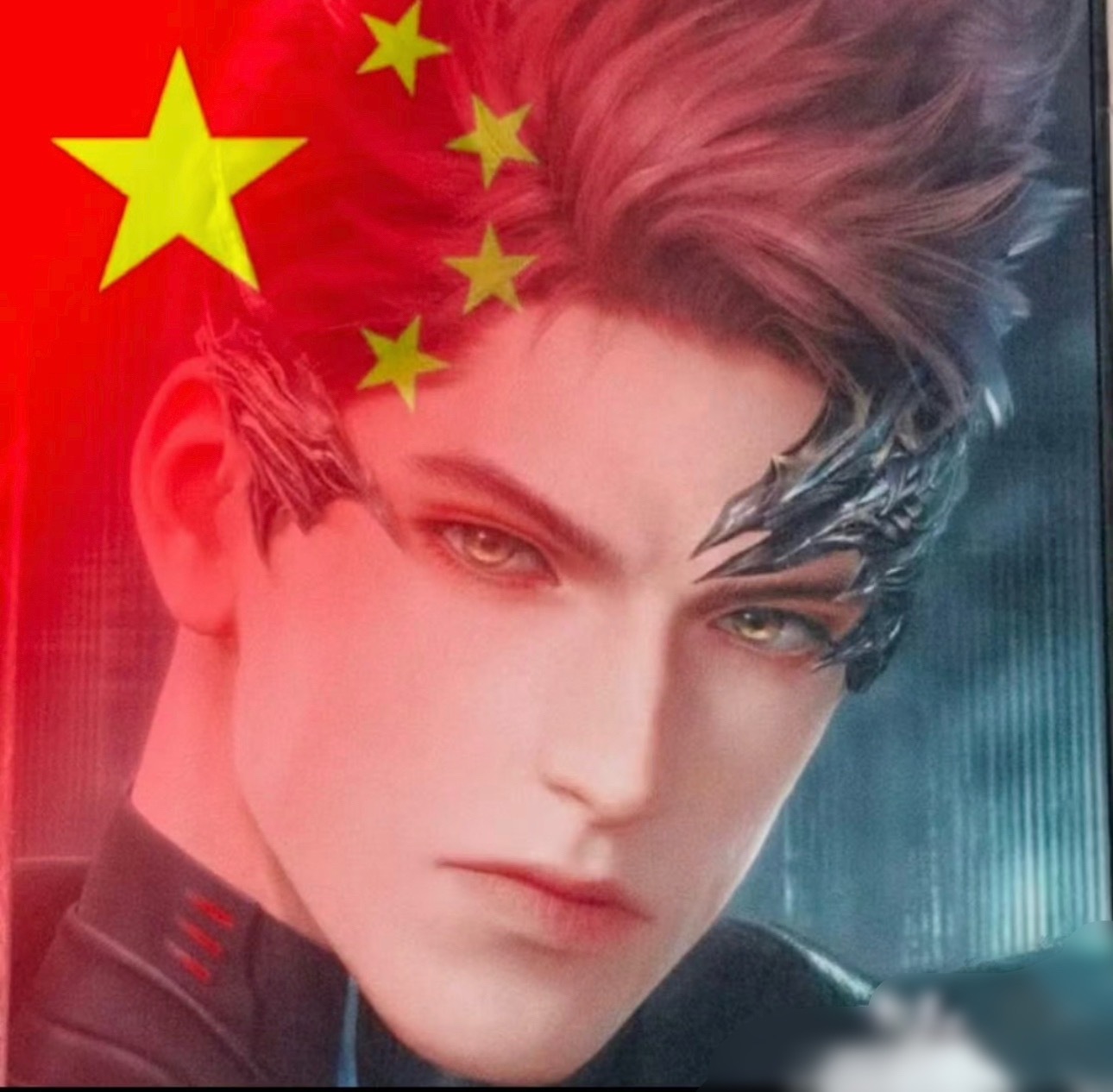 这张脸配上这个你们自己觉得合适吗 为什么就是不承认就是为了迎合外服建模的