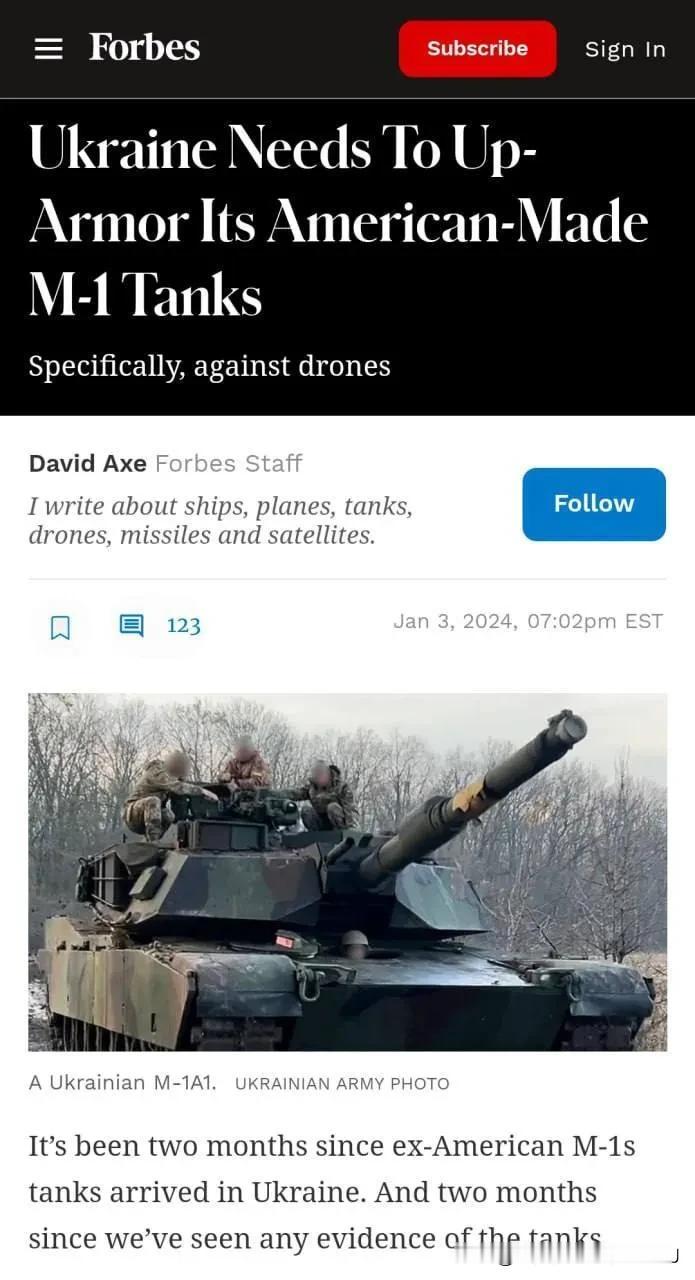 黑客组织Beregini发布了一段乌兵操作M1A1“艾布拉姆斯”坦克的视频，还称