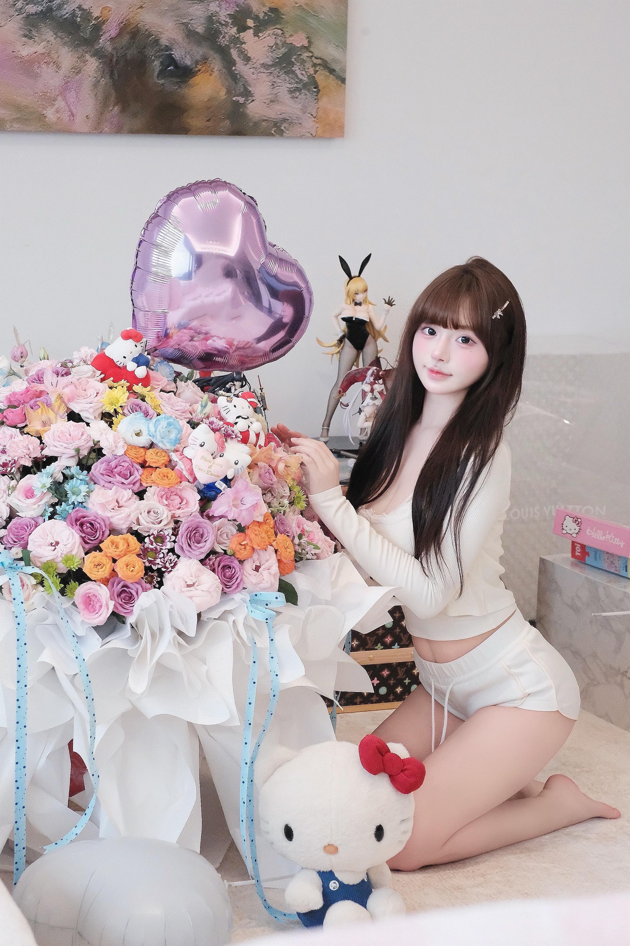 你那里天气好不好 你好不好 花花