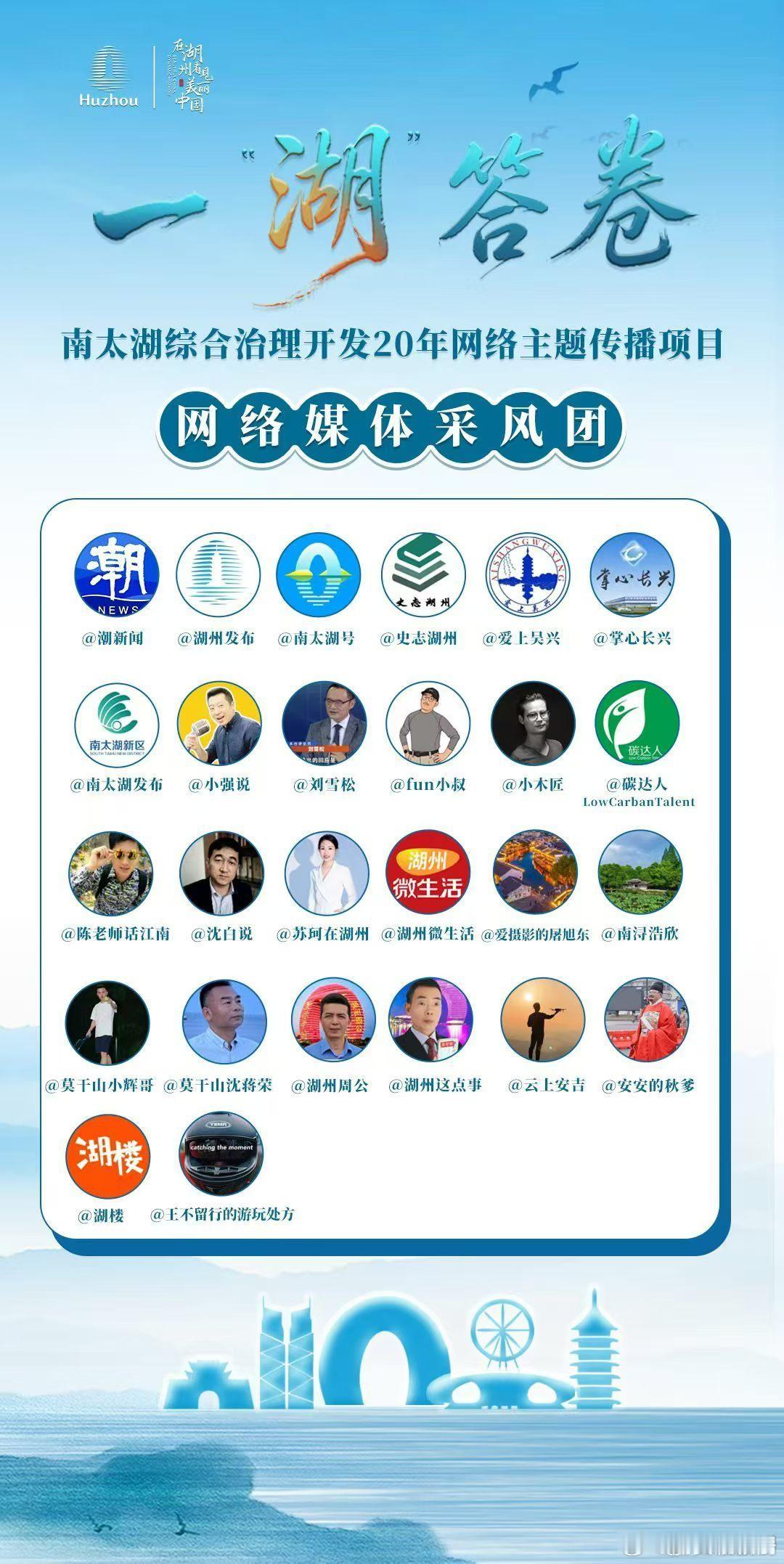 一湖答卷 二十年，在浙江湖州，是一段关于承诺与蝶变的时光。“一湖答卷”南太湖综合